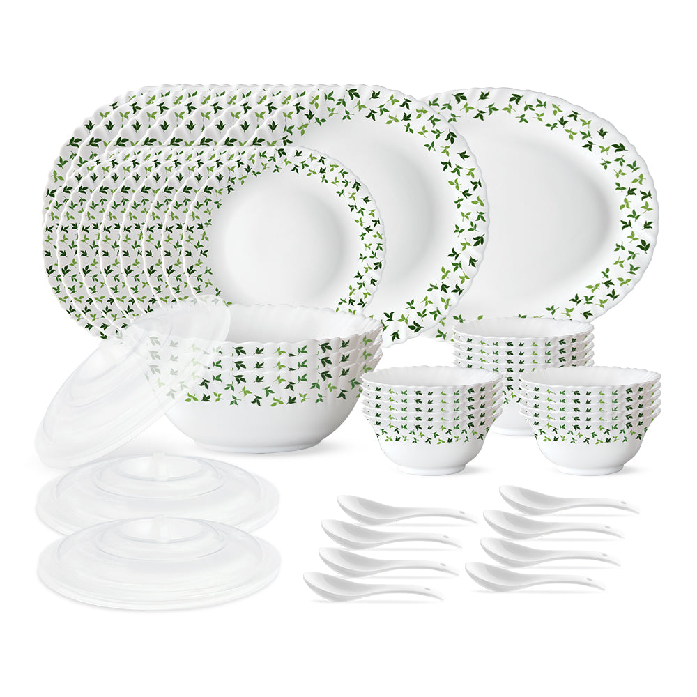 Larah by Borosil Sage 47 pc Dinner Set
