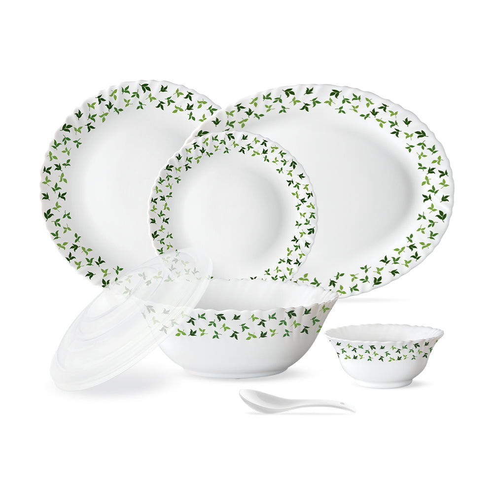 Larah by Borosil Sage 47 pc Dinner Set
