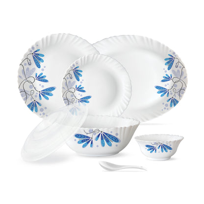Larah by Borosil Twilight 47 pc Dinner Set