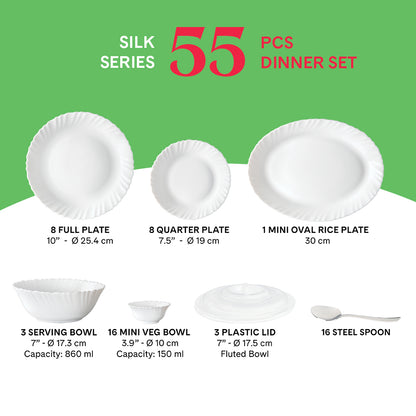 Larah Red Bud Dinner Set