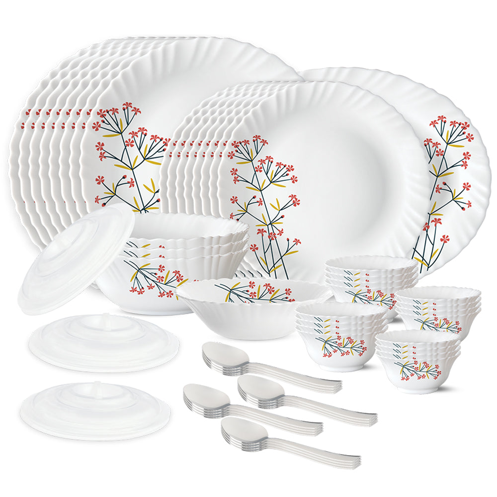 Larah Red Bud Dinner Set