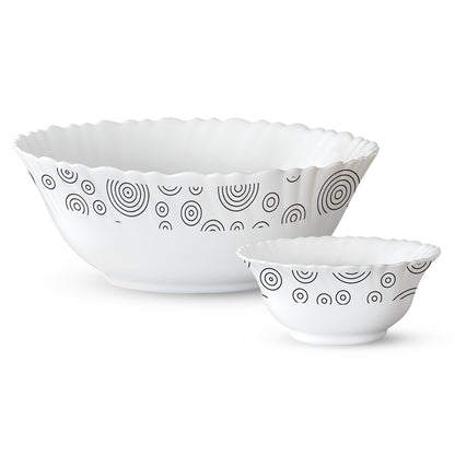 Larah by Borosil Spiral 5 pc Pudding Set 5 pc Set