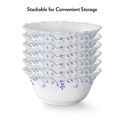 Flora Veg Bowl Set, Fluted