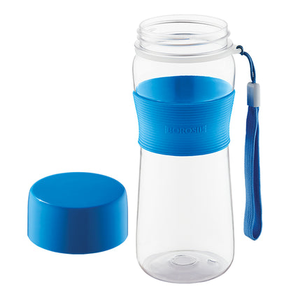 Glass Strong Blue Bottle