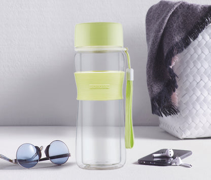 Glass Strong Green Bottle