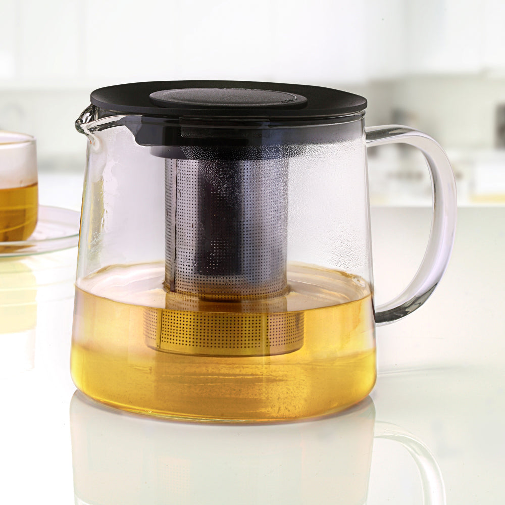 Borosil Carafe with Infuser, Black, 600ml