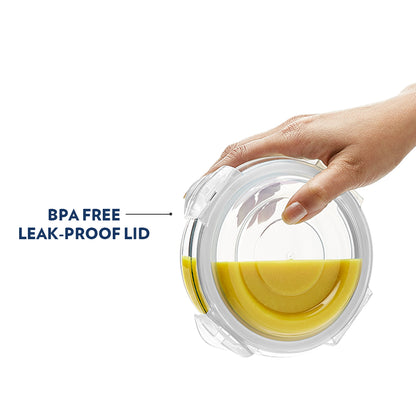 Tuff-Glass Klip n Store, Round Container