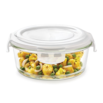 Tuff-Glass Klip n Store, Round Container