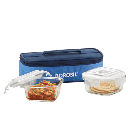 Prime Square Glass Lunch Box