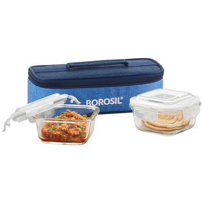 Prime Square Glass Lunch Box