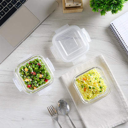 Prime Square Glass Lunchbox