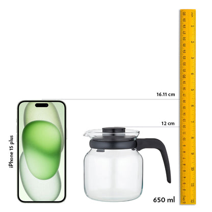 Borosil Carafe w Inbuilt Strainer