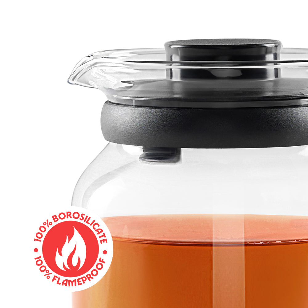 Borosil Carafe w Inbuilt Strainer, 1L