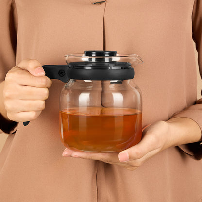 Borosil Carafe w Inbuilt Strainer, 1L