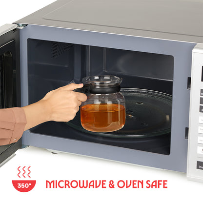 Borosil Carafe w Inbuilt Strainer, 1L