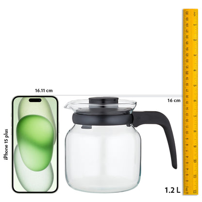 Borosil Carafe w Inbuilt Strainer