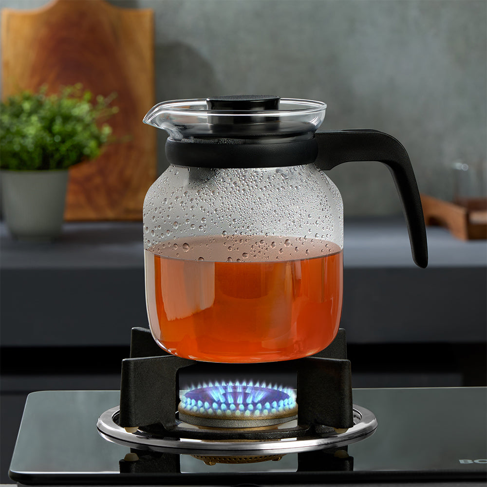 Borosil Carafe w Inbuilt Strainer, 1.2L