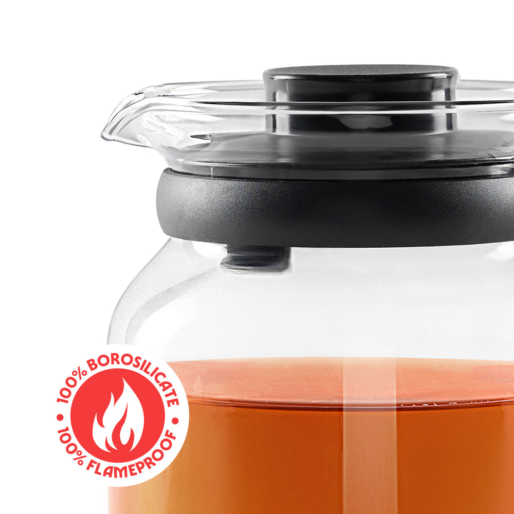 Borosil Carafe w Inbuilt Strainer, 1.2L