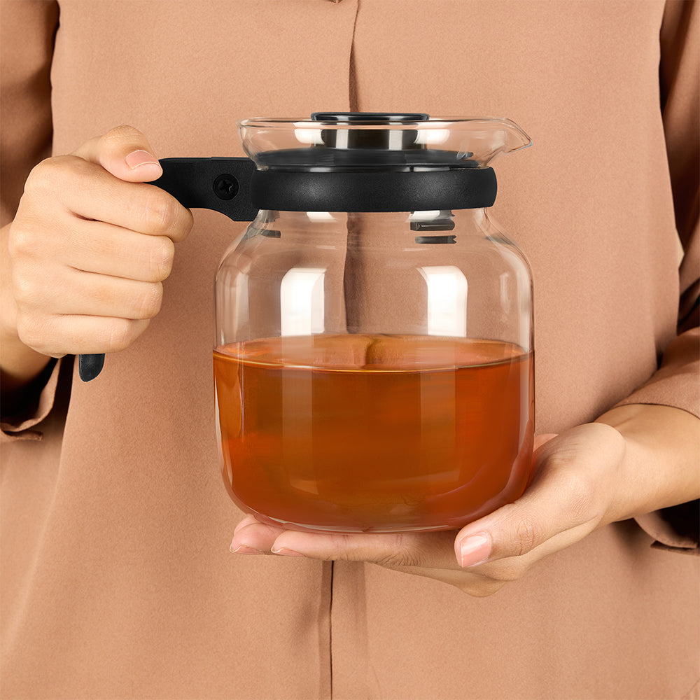 Borosil Carafe w Inbuilt Strainer, 1.2L