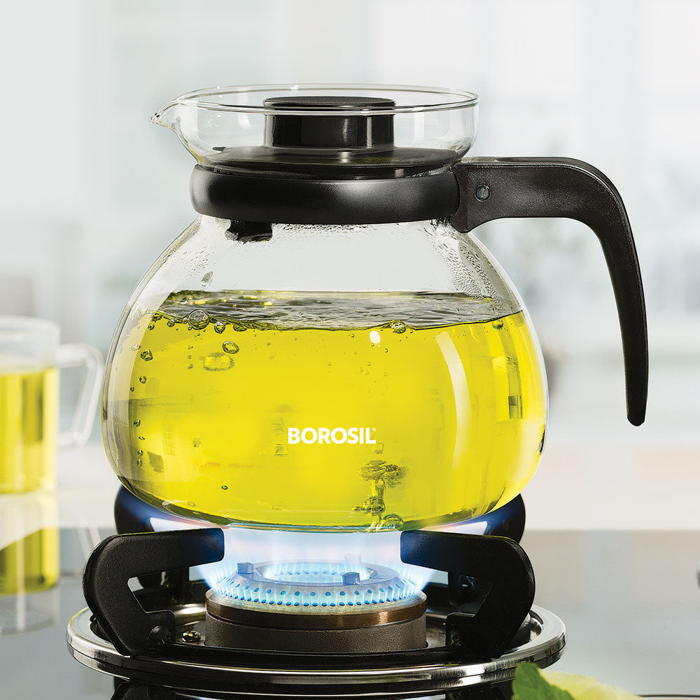 Borosil Carafe w Inbuilt Strainer, 1.5L