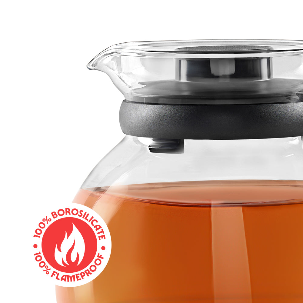Borosil Carafe w Inbuilt Strainer, 1.5L