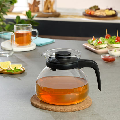 Borosil Carafe w Inbuilt Strainer, 1.5L