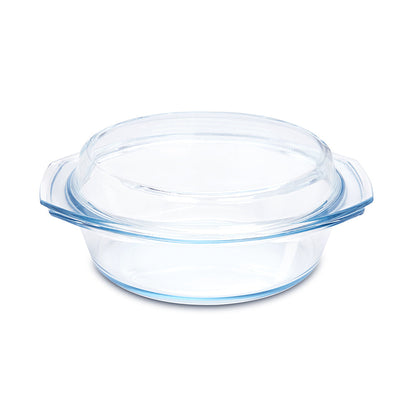 Borosil Round Casserole w Lid, 2L-No Stock