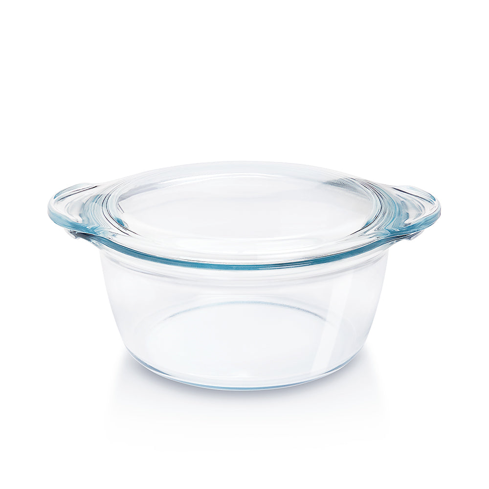 Borosil Deep Round Casserole, 1.75L