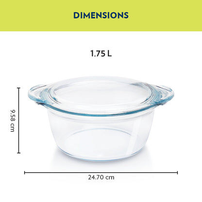 Deep Round Casserole, 1.75L
