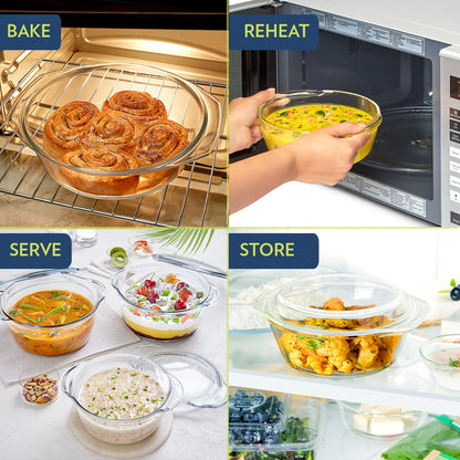 Deep Round Casserole, 2.5L