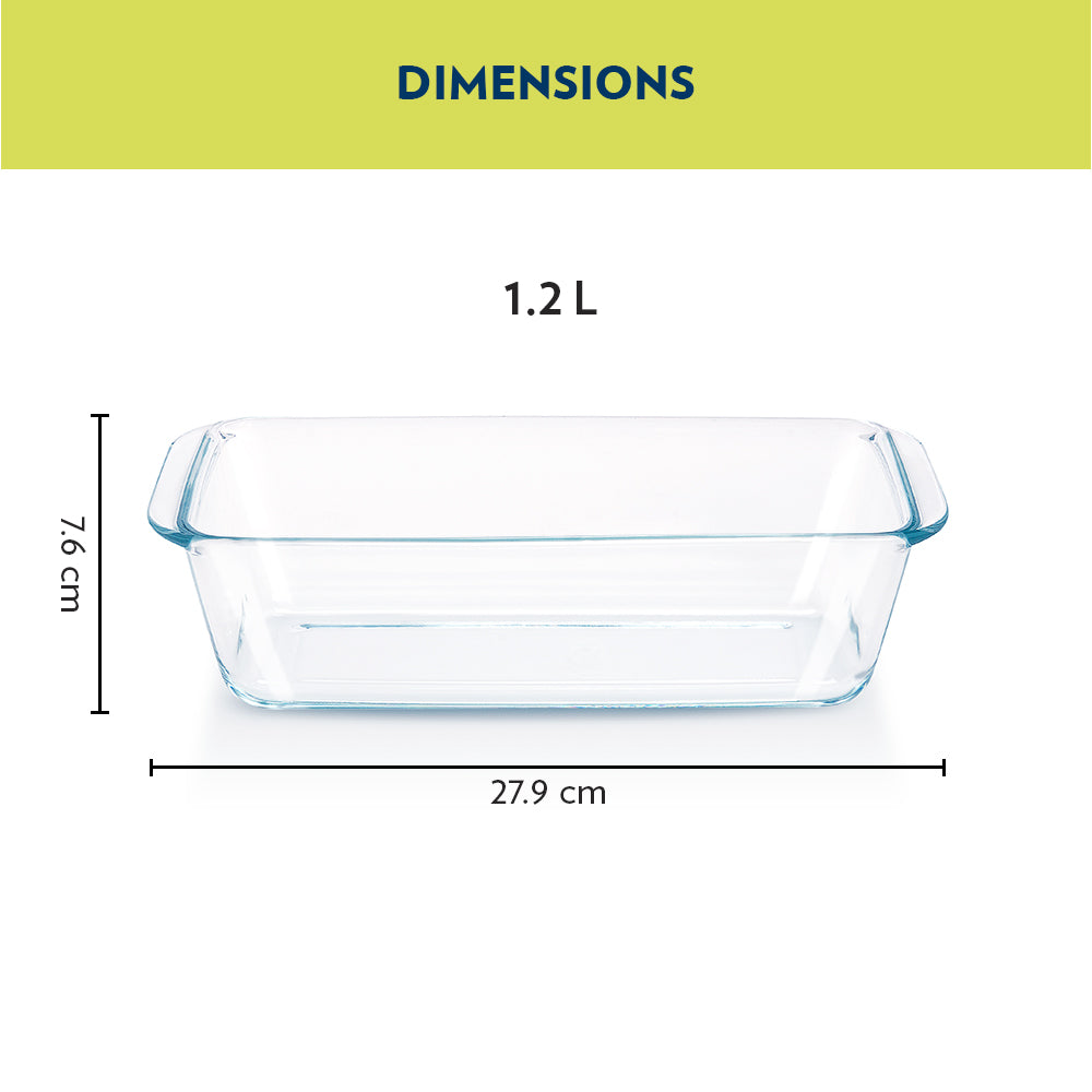 Borosil Loaf Baking Dish