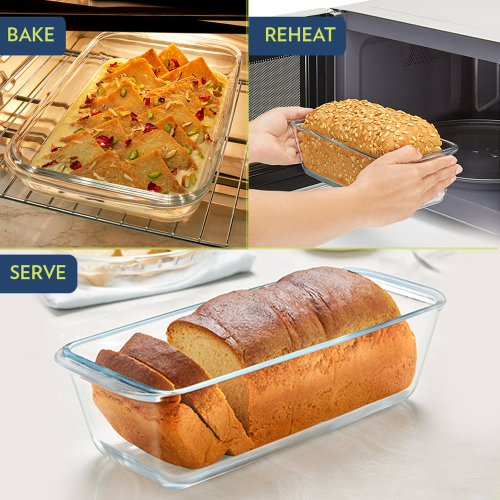 Borosil Loaf Baking Dish
