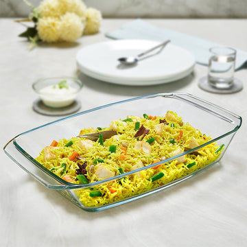 Borosil Deep Rectangular Dish