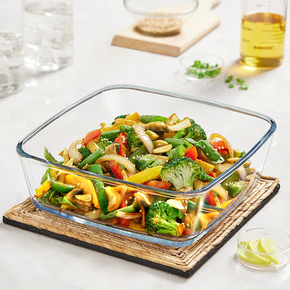 Borosil Square Baking Dish, 1.6L