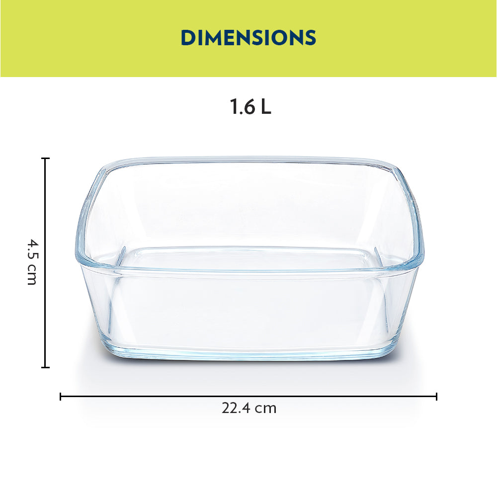 Borosil Square Baking Dish