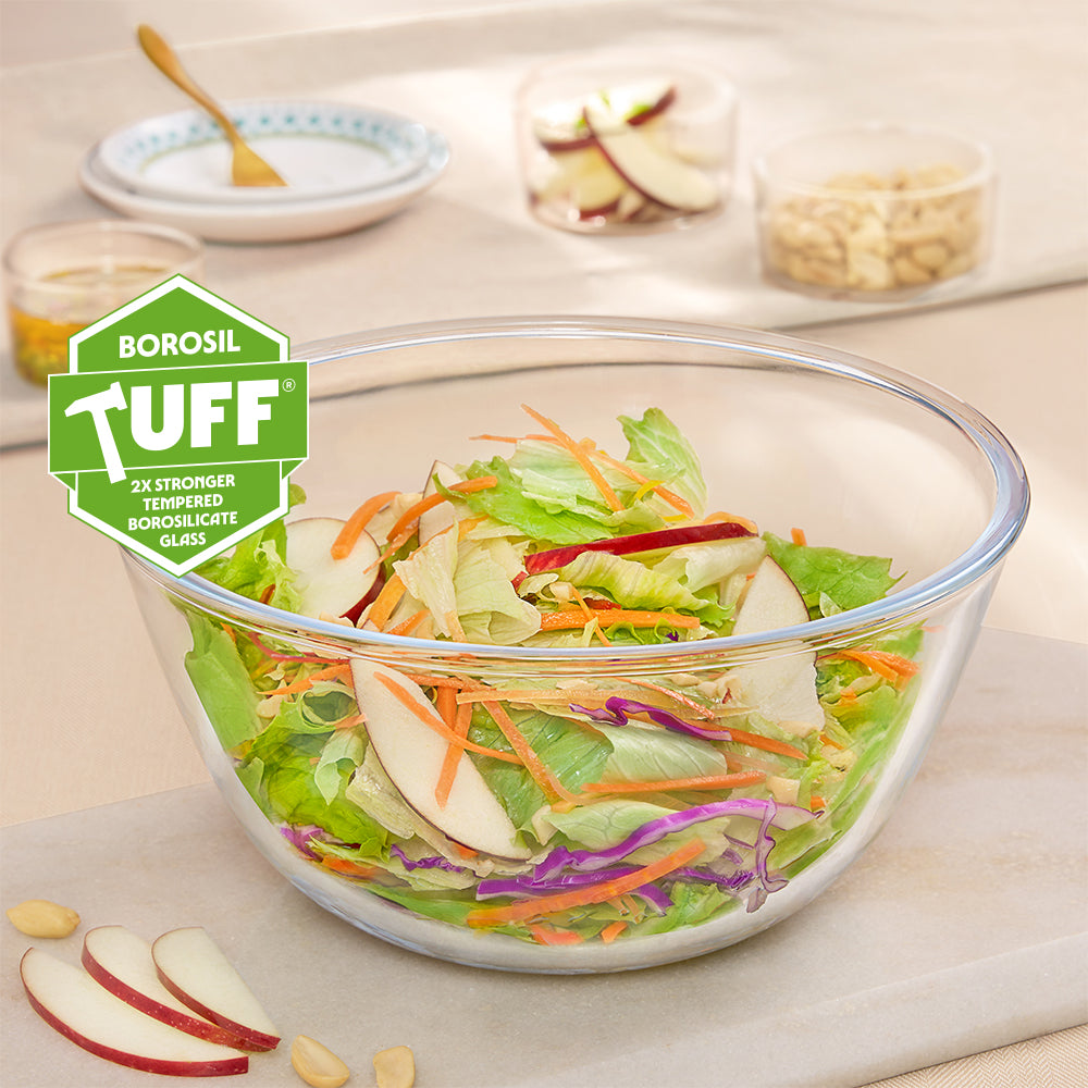 Borosil Mixing & Serving Bowl, 1.7L