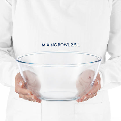 Borosil Mixing & Serving Bowl, 2.8 L