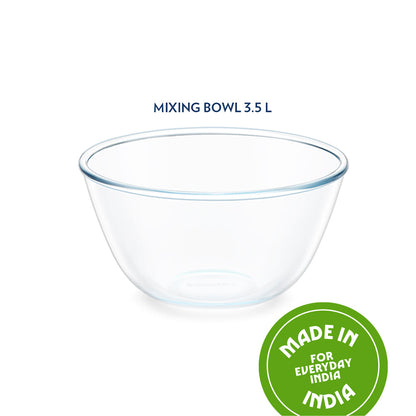Borosil Mixing & Serving Bowl, 4.4 L