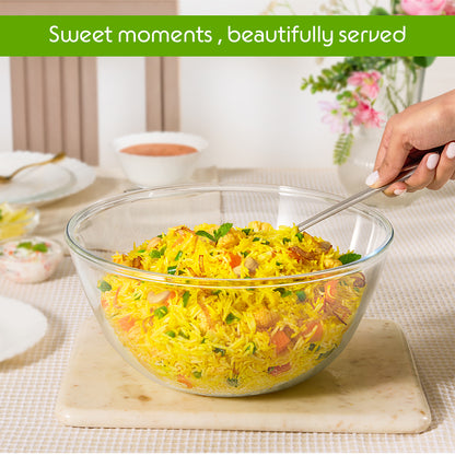 Borosil Mixing & Serving Bowl, 3.5L