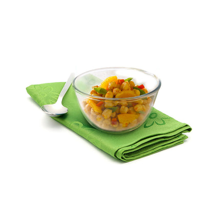 Borosil Mixing & Serving Bowl Set of 2, 1.3Ltr+2.5Ltr