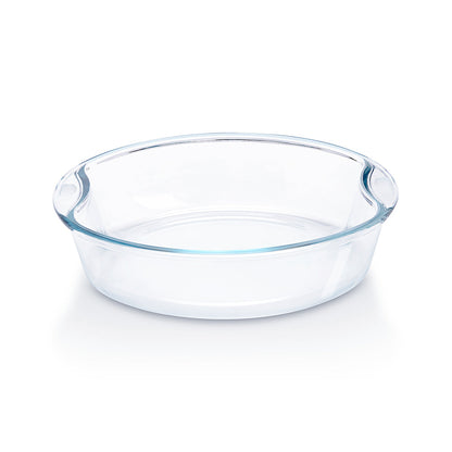 Borosil EasyGrip Round Cake Dish, 1.5L