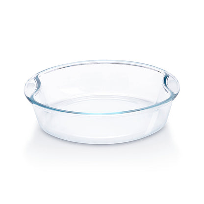 Borosil EasyGrip Round Cake Dish, 2.5L