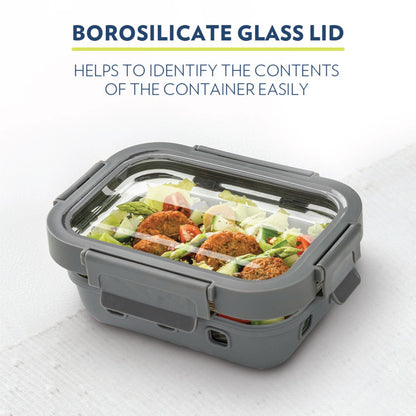 Tuff-Glass Klip n Store Plus Rectangular Container