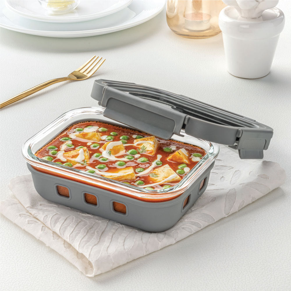 Borosil Tuff-Klip n Store Plus, Rectangular Container