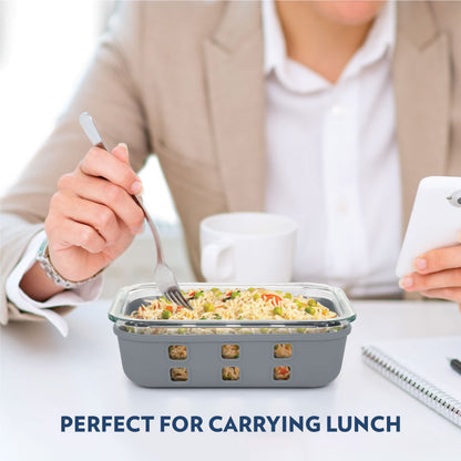 Borosil Tuff-Klip n Store Plus, Rectangular Container