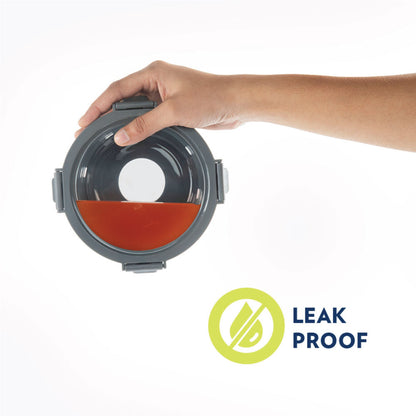 Borosil Tuff-Glass Klip n Store Plus, Round Container