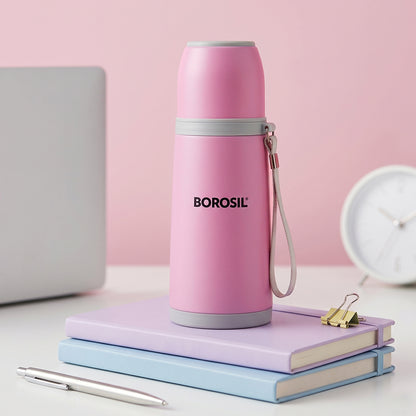Flair Vacuum Insulated Bottle, Pink