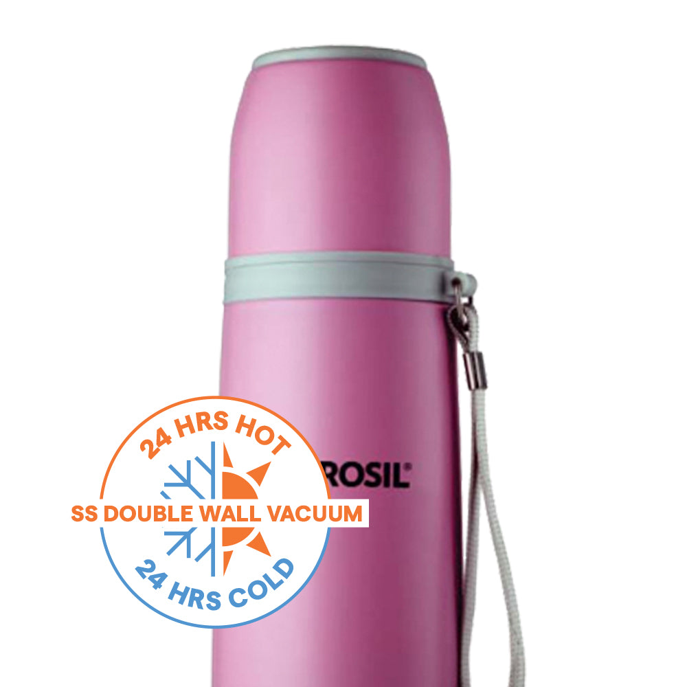 Flair Vacuum Insulated Bottle, Pink