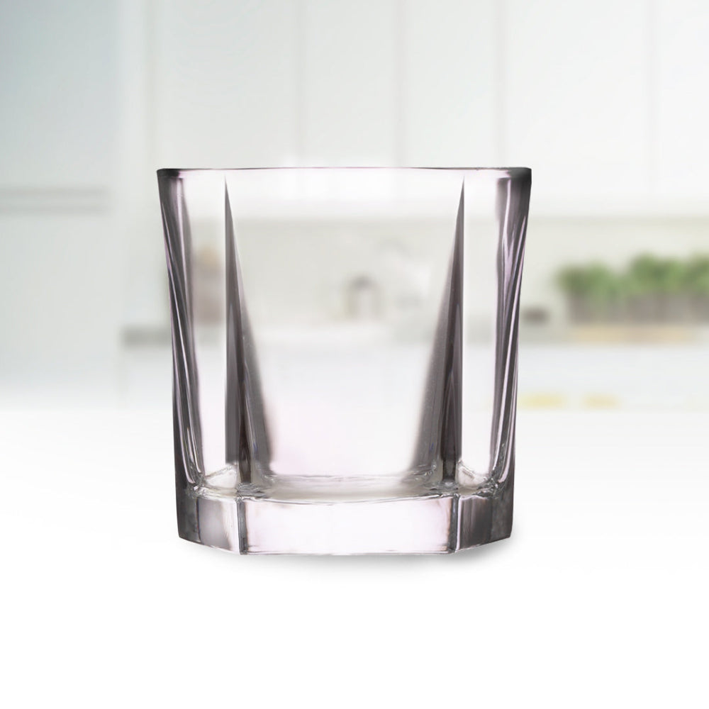 Borosil Verta Glass Tumbler Set