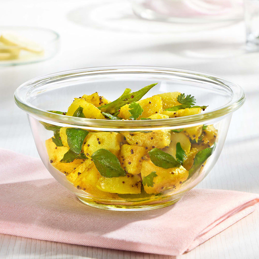 Borosil EasyGrip Mixing & Serving Bowl, 500ml